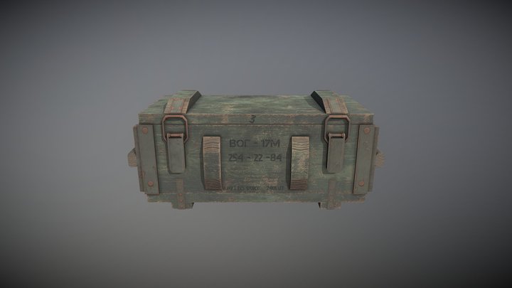 Military box 3D Model