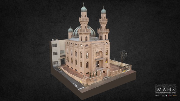 Kobe Mosque, Kobe, Japan 3D Model
