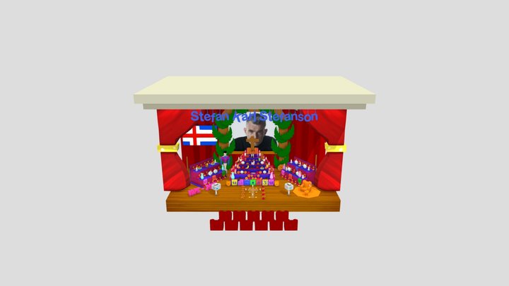 Altar de muertos equipo 5 3D Model