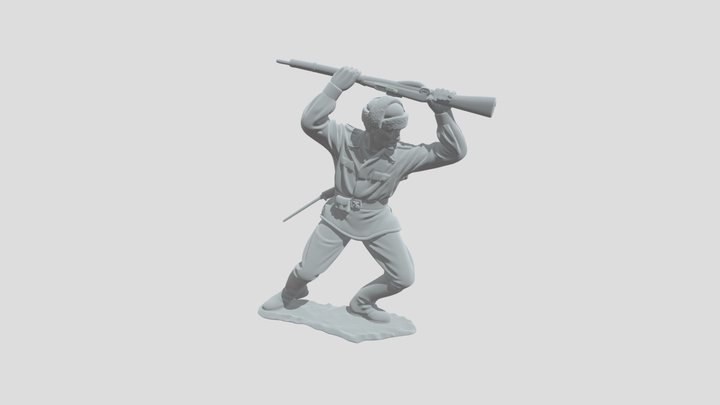 Russian Soldier-2 – Free 3D Model STL