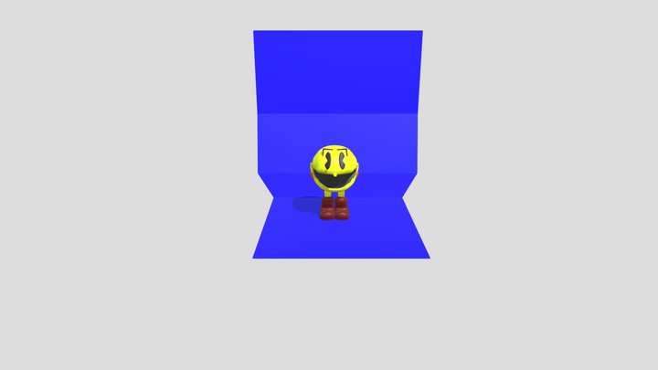 Pac-man 3D Model