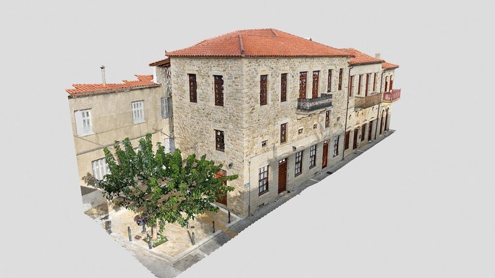 ΟΙΚΙΑ ΓΕΩΡΓΙΟΥ ΠΑΠΑΝΙΚΟΛΑΟΥ - ΚΥΜΗ 3D Model