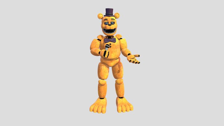 fnaf-remake-fredbear 3D Model