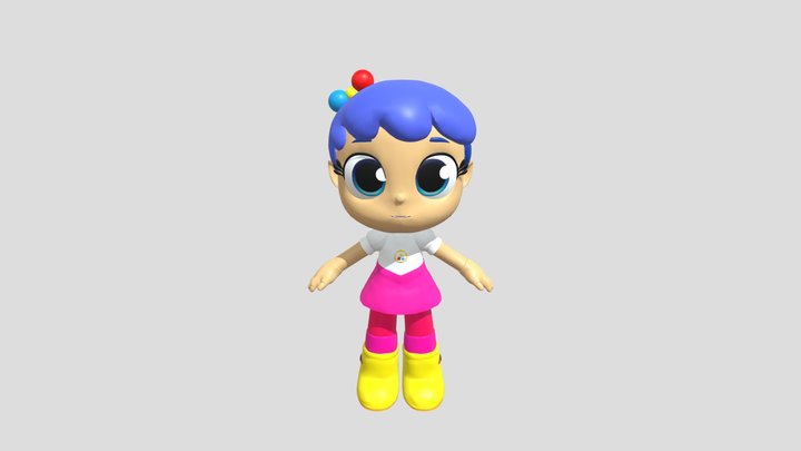 True And The Rainbow Kingdom (Better Version) 3D Model