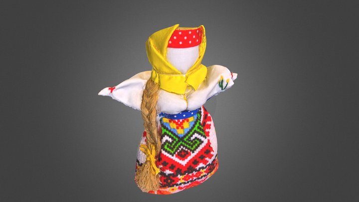Масленица 3D Model