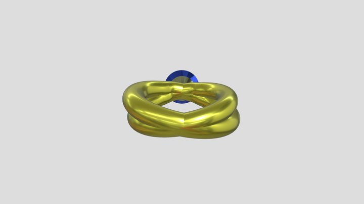 Simple ring for free 3D Model