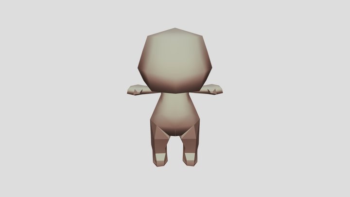 人 3D Model