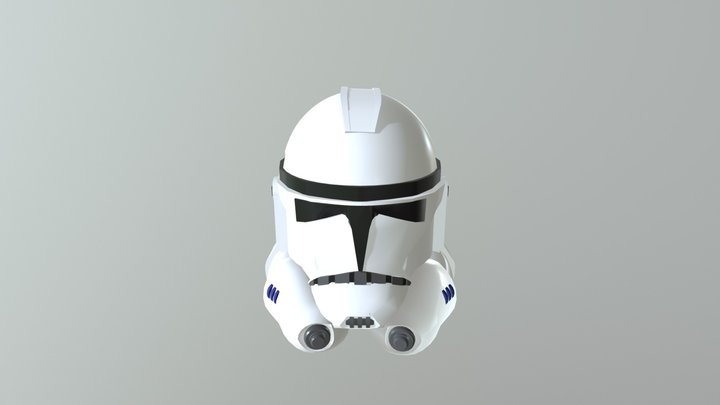Clone Helmet 3D Model