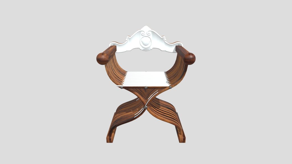 Medieval Knight Scissor Chair