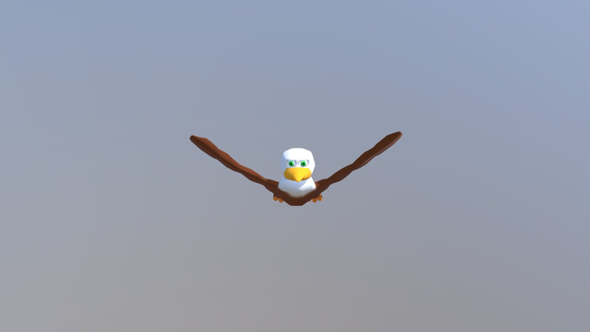 Eagle Flying Idle Animation