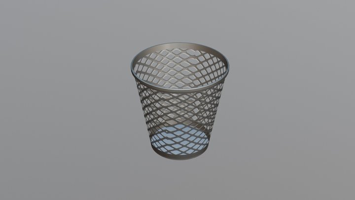 Dustbin 3D Model