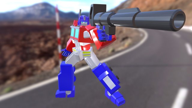 Optimus Prime 3D Model