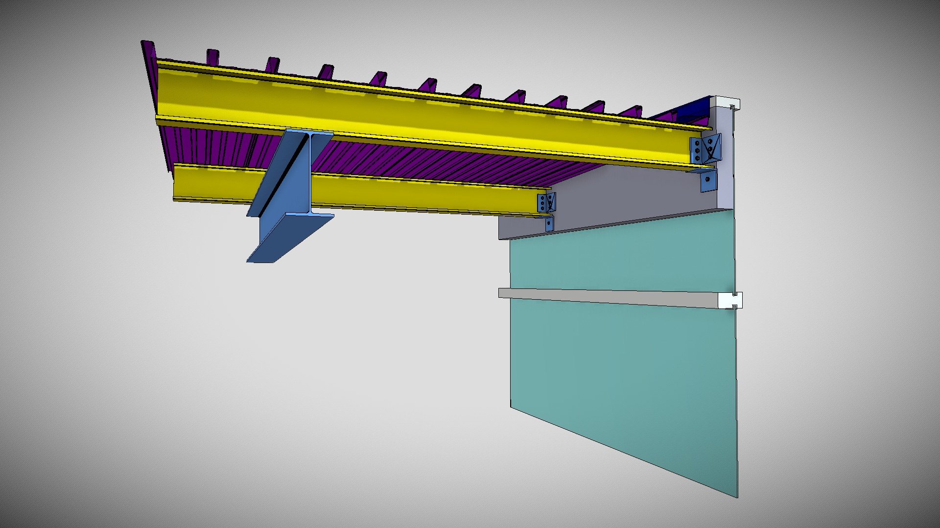Detail 04 Curtain Wall Top