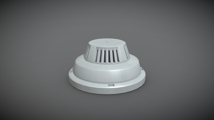 Smoke Detector 3D Model
