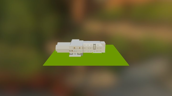 Dom Opieki 3D Model