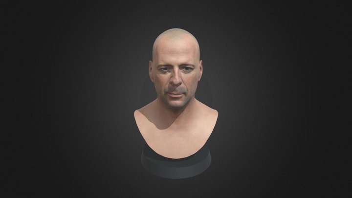 Bruce Willis 3D printing 3D Model