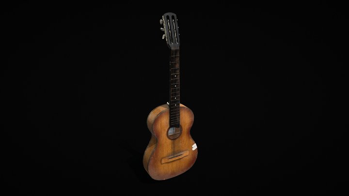 La Guitarra 3D Model