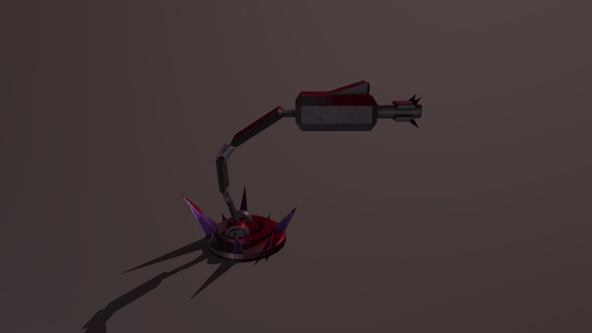 Cyber Turret - 3D model by Mango102 [71854ef] - Sketchfab