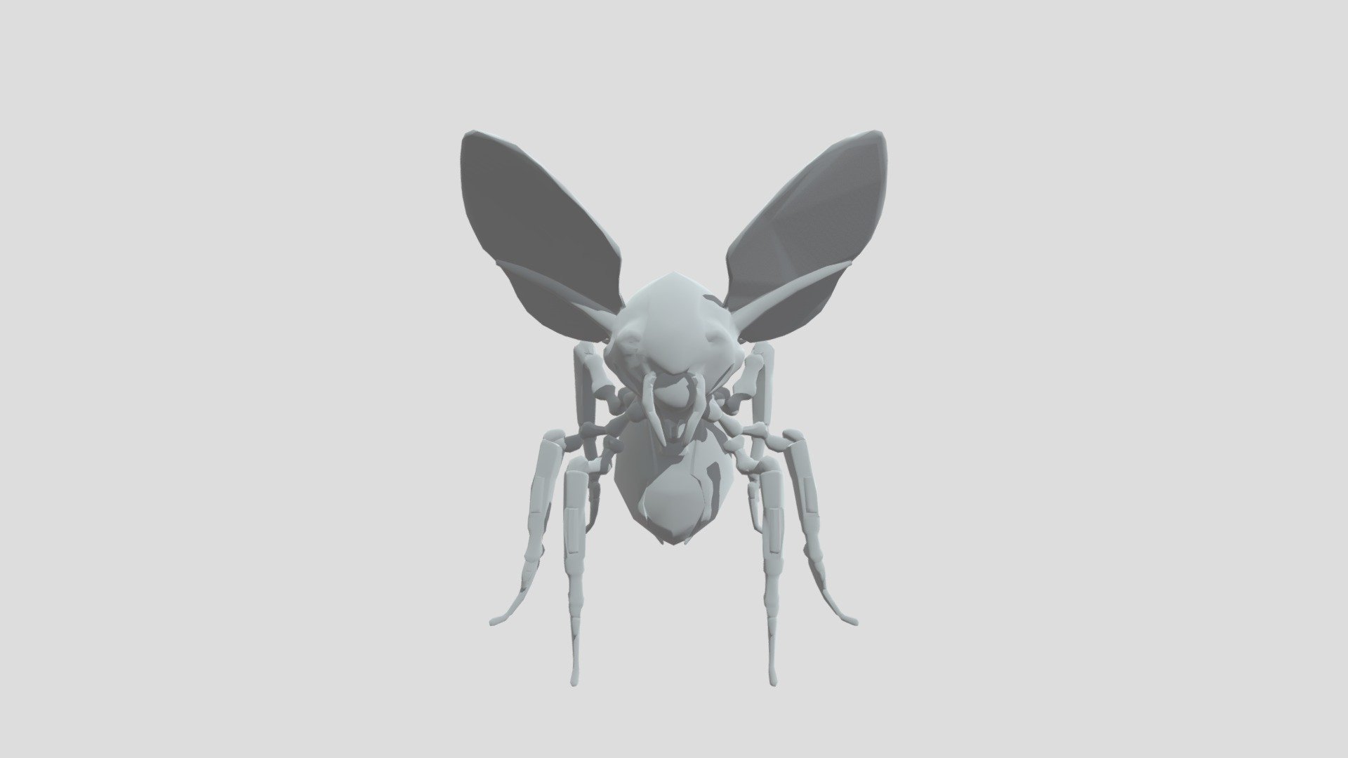 Insectoid parasite - 3D model by Valakey [71855ee] - Sketchfab