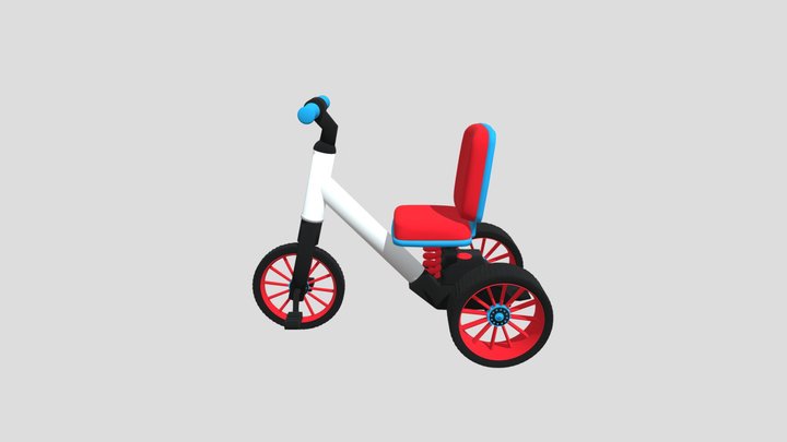 Toy Cycle 3D Model