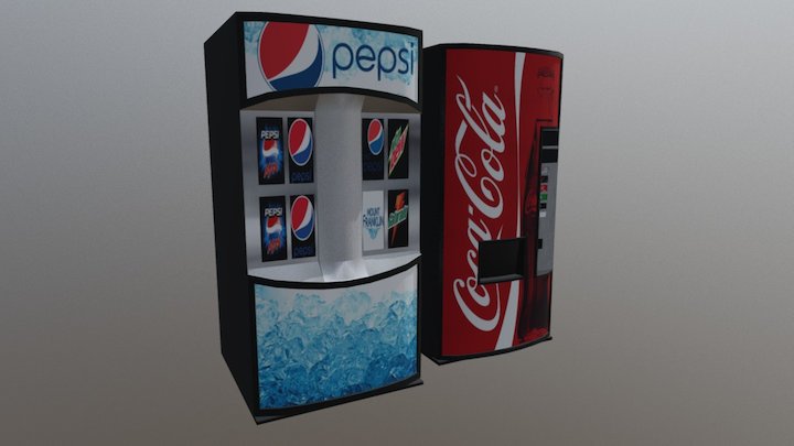 Vending Machines 3D Model