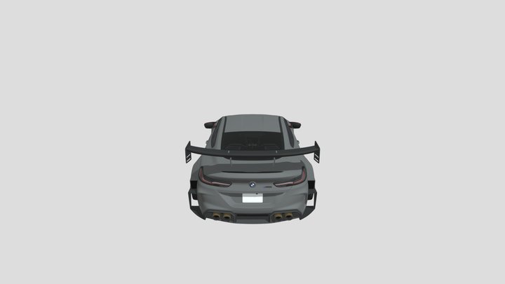 BMW-M8 3D Model