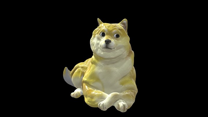 Perfect Doge 3D Model