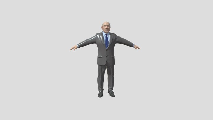 Terence Quick (Τερένς Κουίκ) Greek Man – Gratis 3D-model STL