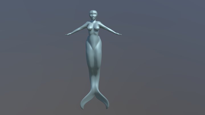 Mermaid_model 3D Model