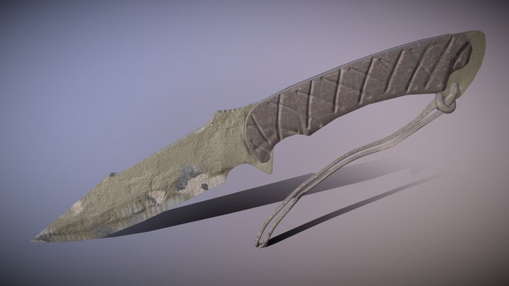 Horkos Knife V2 3D Model