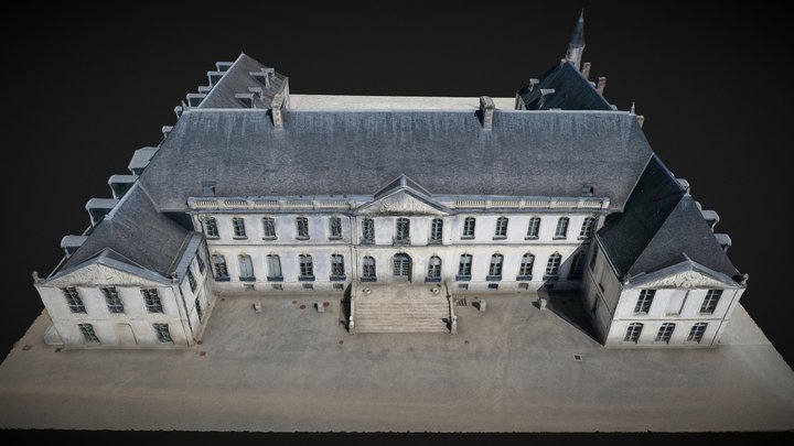 Abbaye du Valasse 3D Model