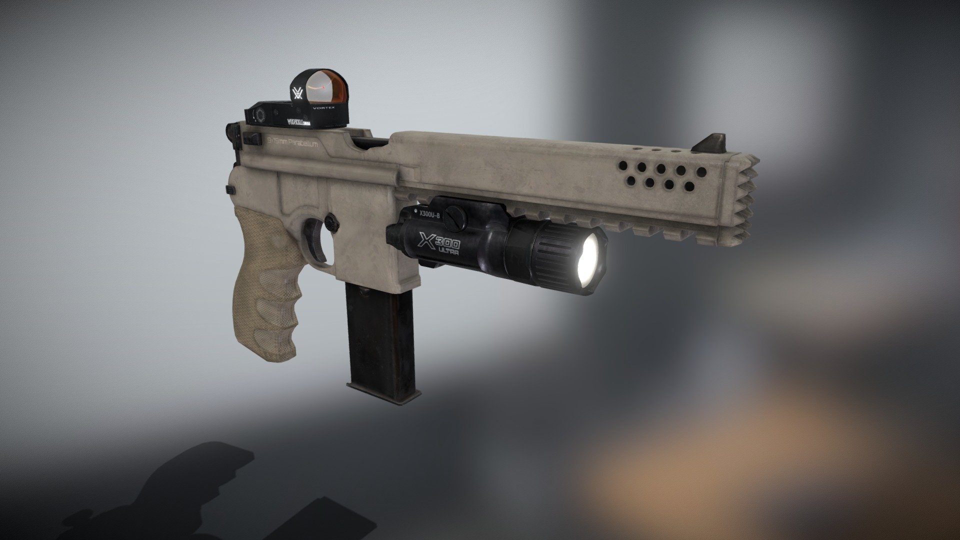 Mauser C96 Sand Tacticool Buy Royalty Free 3d Model By Akinaro 71880bd Sketchfab Store 1419