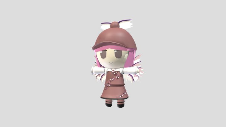東方 Project - Mystia Lorelei fumo model 3D Model