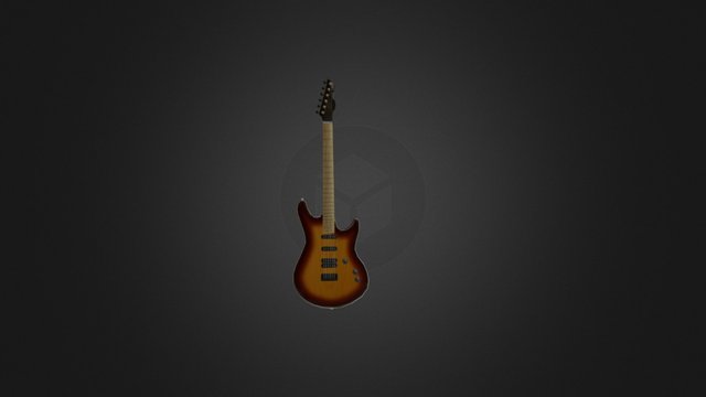 Guitar Electrick 3D Model