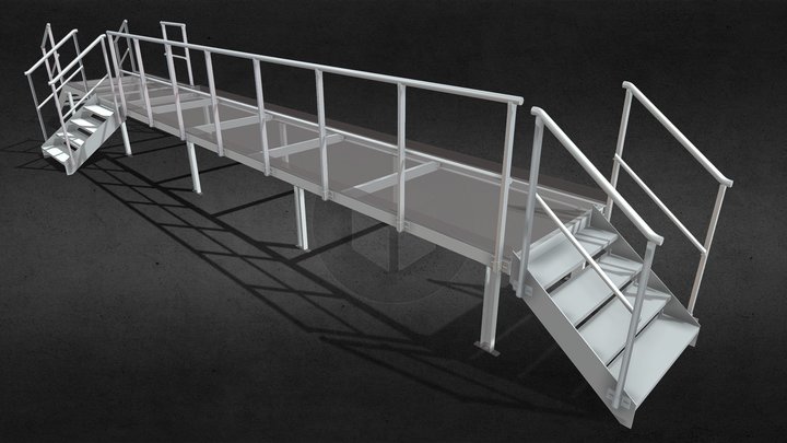 Gantry walkway 3D Model
