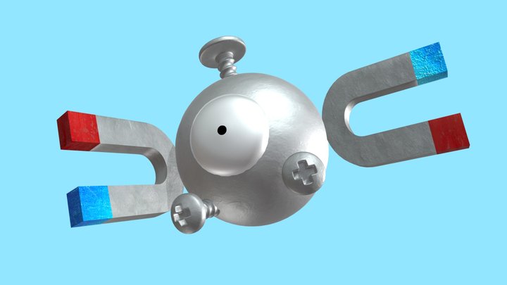Magnemitepokemon 3D models - Sketchfab