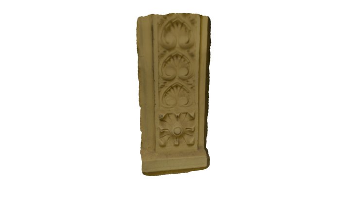 Detalle ornamentación Casa Pepe Barata (Elda) 3D Model