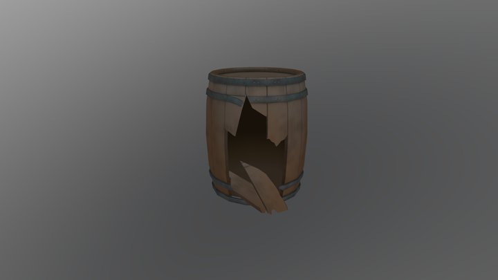 Barrel Public 3D Model