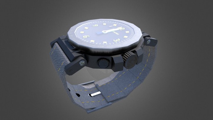 Wrist Watch 3D Model