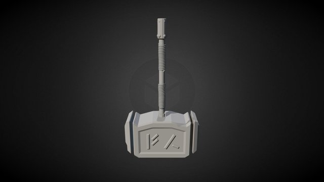 Hammer WIP 3D Model