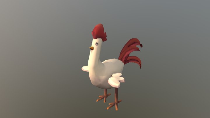 Chicken Animation 3D Model