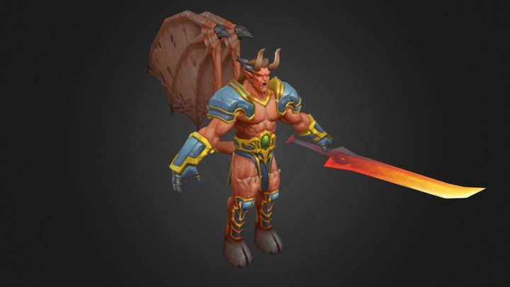 小boss 3D Model