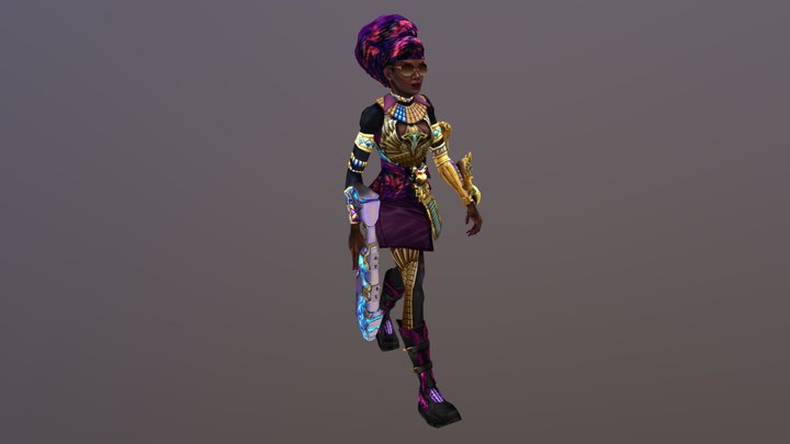 Ashakata Reva'Elk Walk (Garrisoned) 3D Model