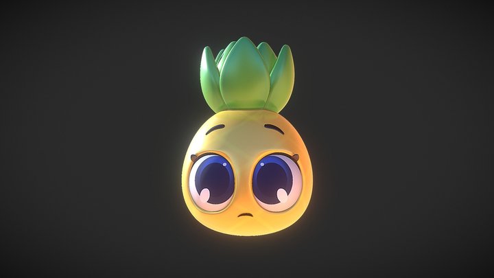 PineappleCutie 3D Model