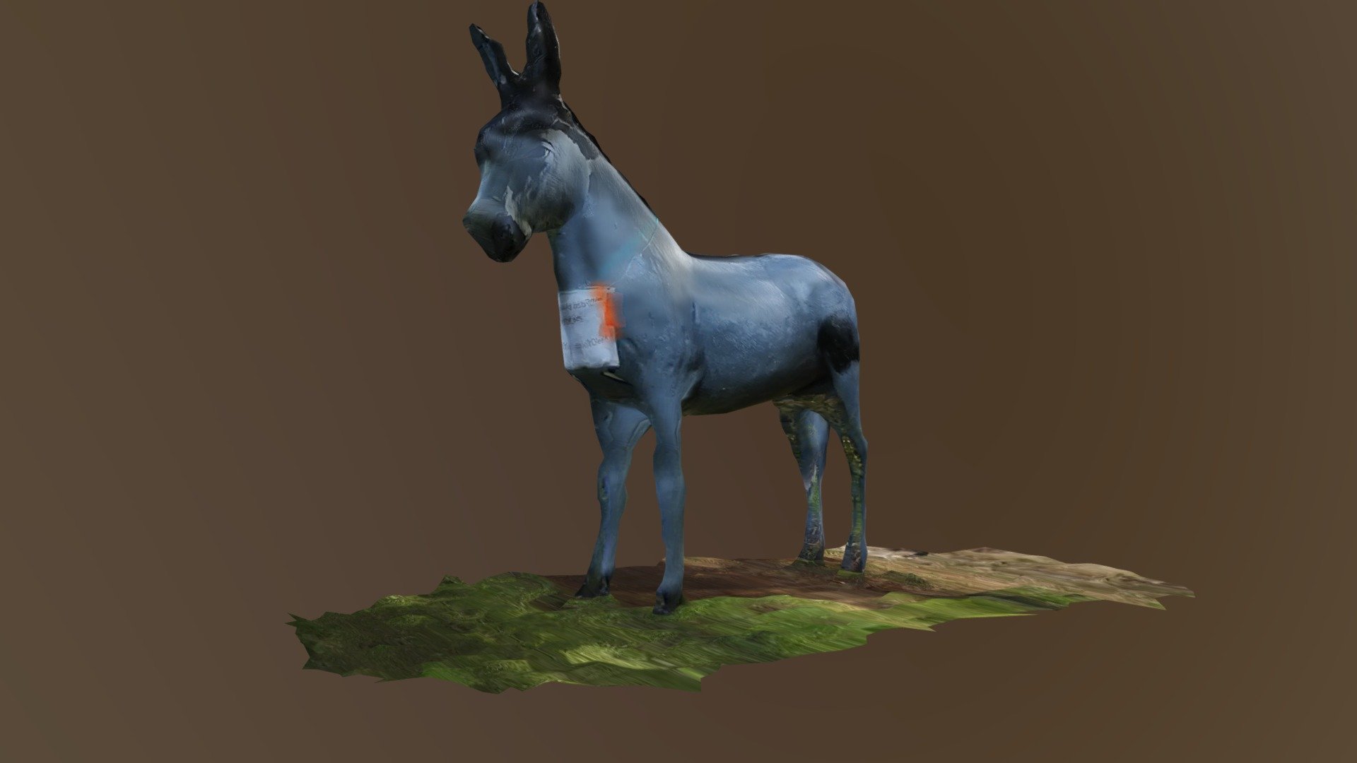 Donkey - Download Free 3D model by rostok [71920d6] - Sketchfab