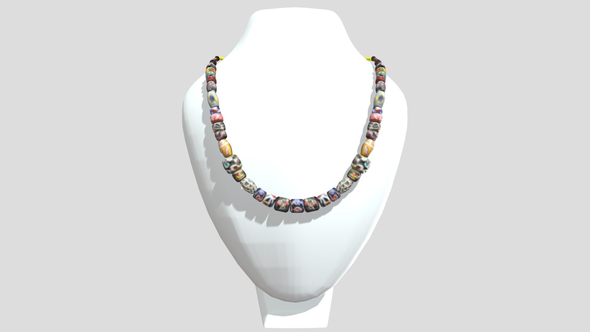 SARAWAK BEADS NECKLACE 4 - Download Free 3D model by eeelabvisual ...