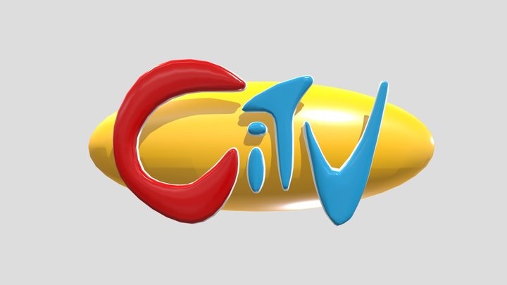 CiTV Logo Prop 3D Model