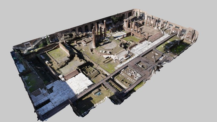 Largo Di Torre Argentina – Modello 3D gratuito STL