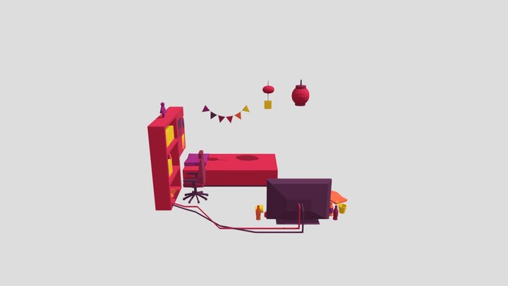 Cuarto 3D Model