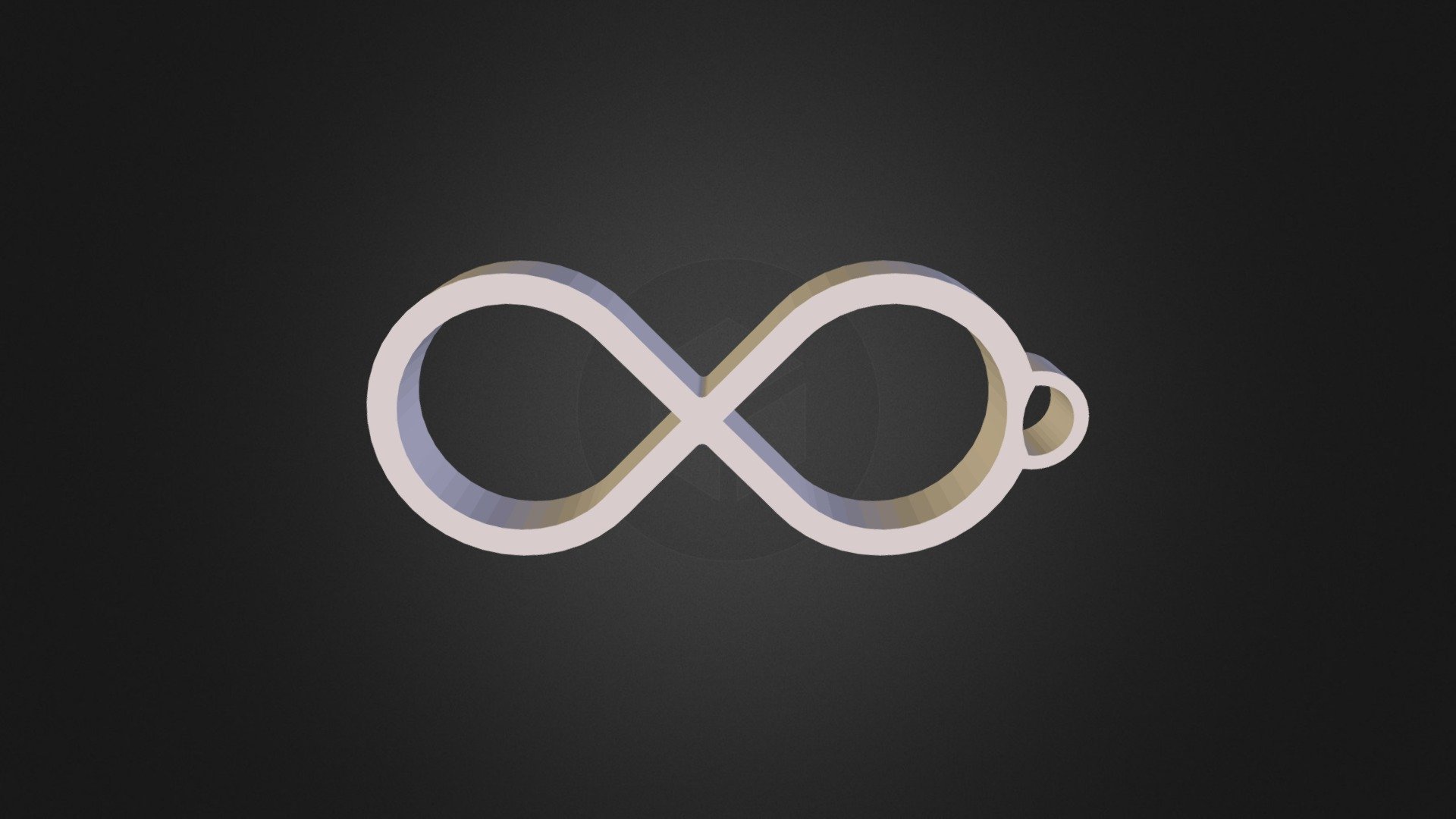 Infinity keychain - 3D model by 3dindustries [7195073] - Sketchfab